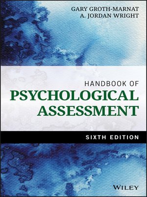 cover image of Handbook of Psychological Assessment